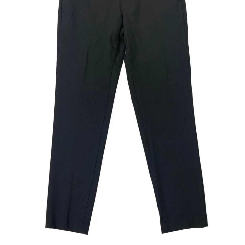 Banana‎ Republic Black Trousers 30x32 Slim Fit Career Stretch Dressy